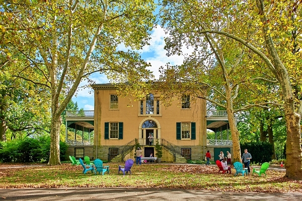 Lemon Hill Mansion Stone and Key Cellars pouring cider and Haymaker Meadery pouring mead; The Carryons performing Mediterranean Jazz for Fairmount Park Conservancy September 29, 2017